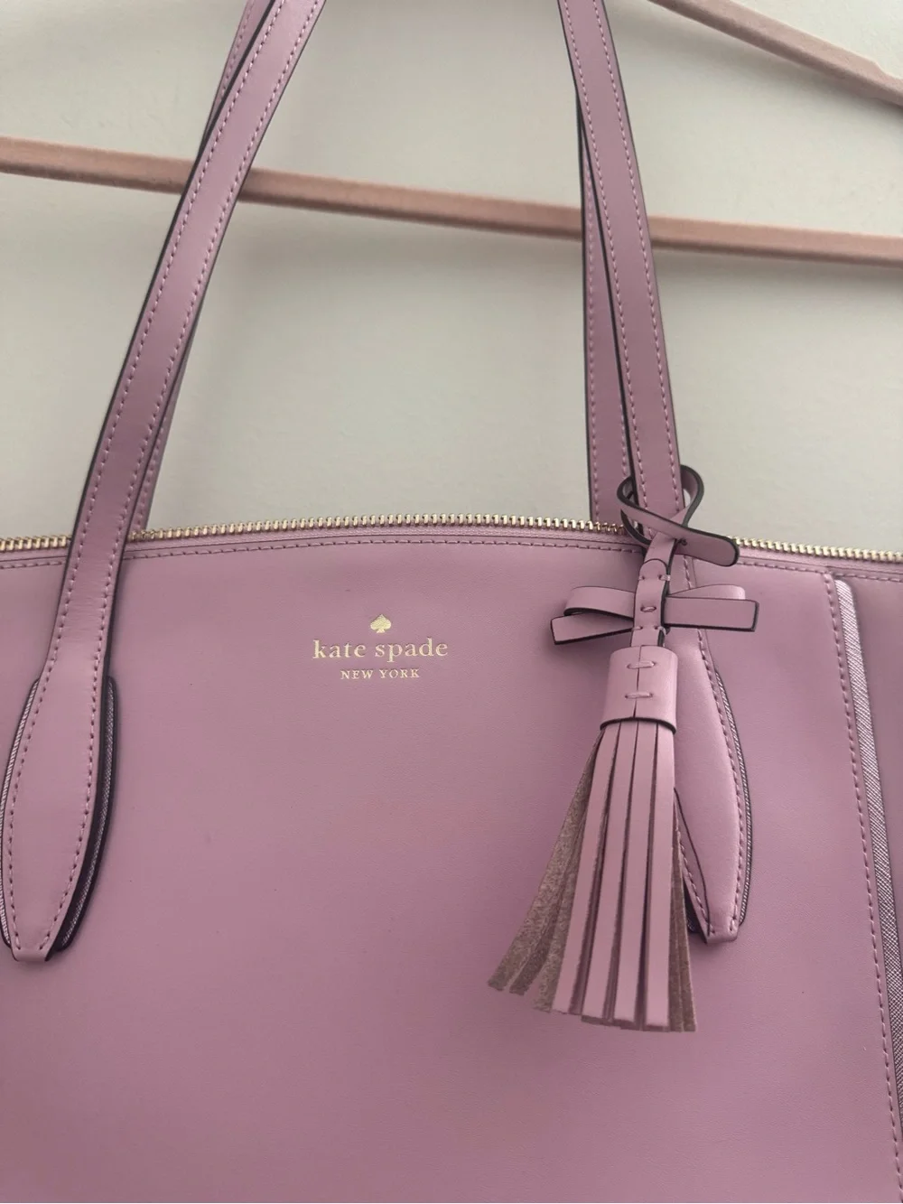Kate Spade New York Kali Tote Quartz Pink Shoulder Bag